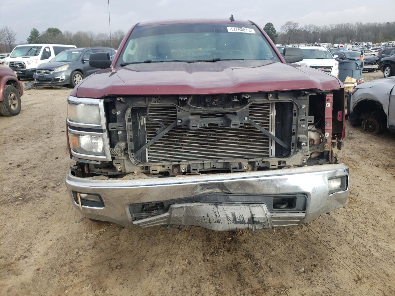 2014 Chevrolet Silverado VIN 3GCUKRECXEG371723 Copart auction photo, all over damage thumbnail 5