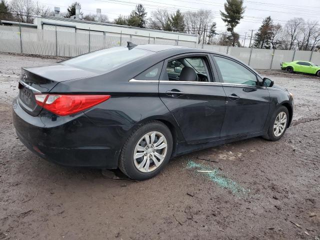 2013 Hyundai Sonata VIN 5NPEB4AC2DH562104 Copart auction photo, vandalism damage thumbnail 3