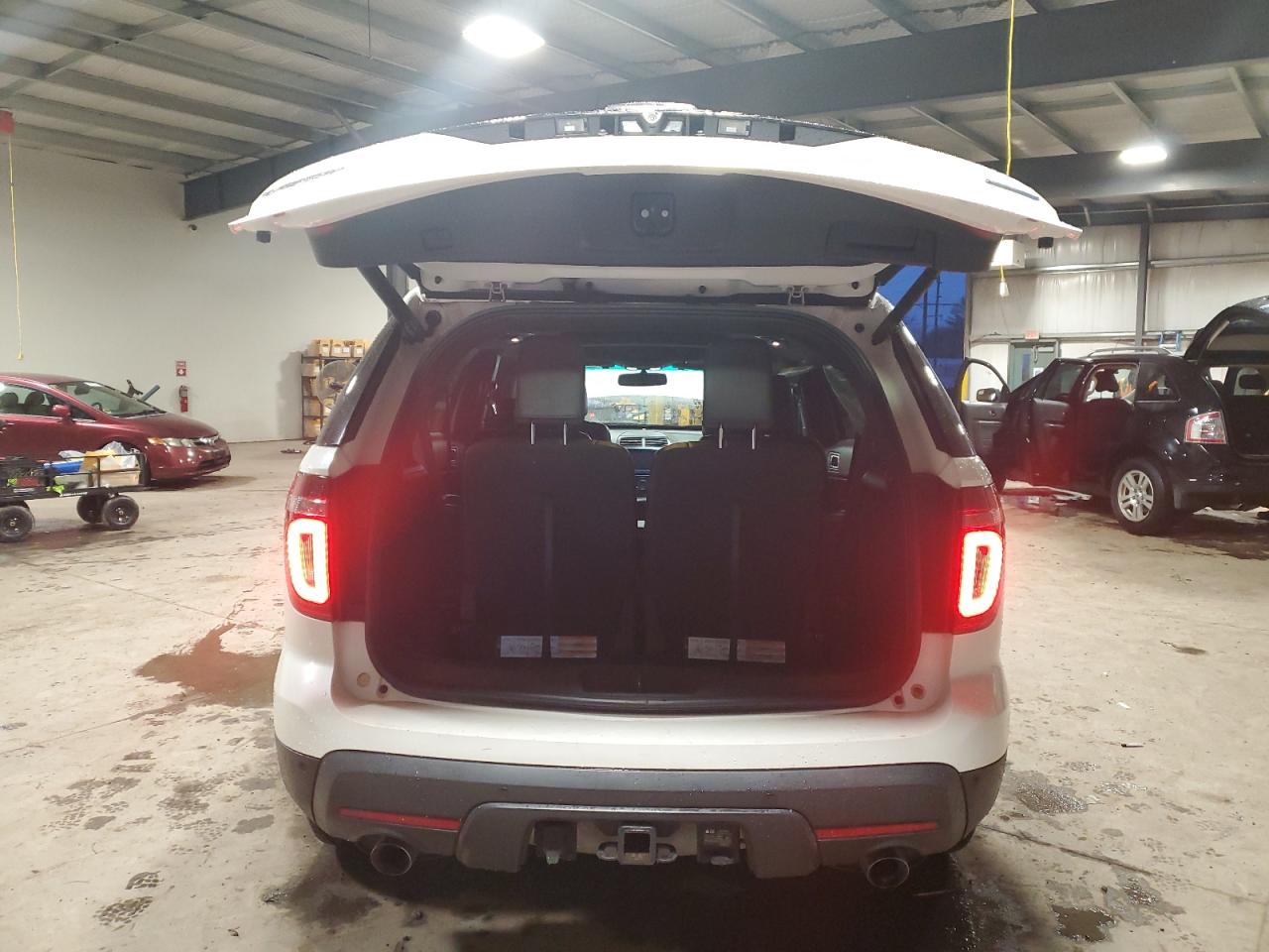 2014 Ford Explorer VIN 1FM5K8GT7EGA86559 Copart auction photo, front end / side damage thumbnail 6