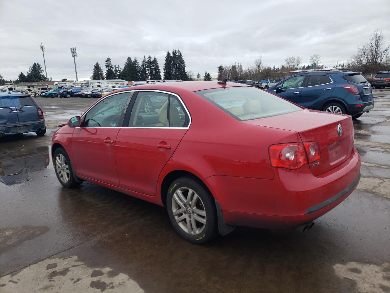2007 Volkswagen Jetta VIN 3VWSF71K17M099223 Copart auction photo, front end damage thumbnail 2