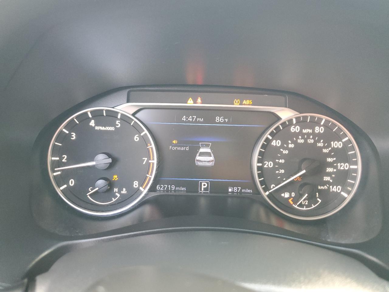2020 Nissan Altima VIN 1N4BL4BV7LN321658 Copart auction photo, side / rear end damage thumbnail 9