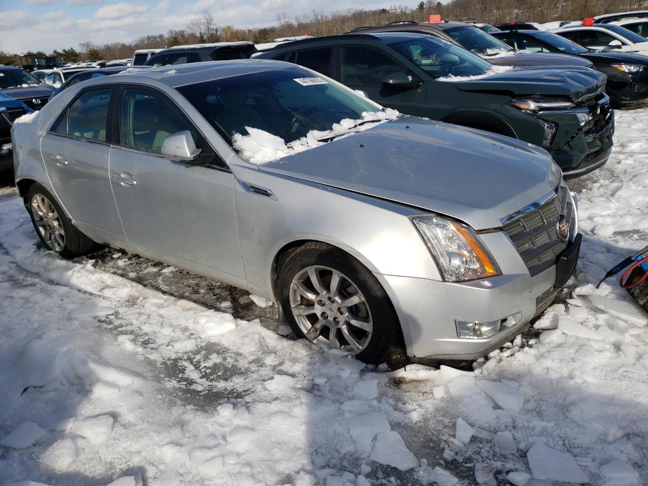 2009 Cadillac CTS VIN 1G6DT57VX90149281 Copart auction photo, rear end damage thumbnail 4