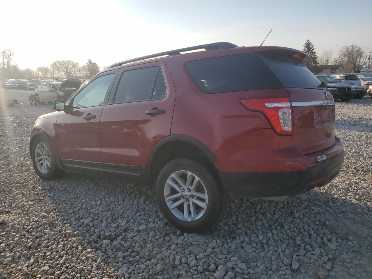 2015 Ford Explorer VIN 1FM5K8B86FGA13008 Copart auction photo, front end / rear end damage thumbnail 2