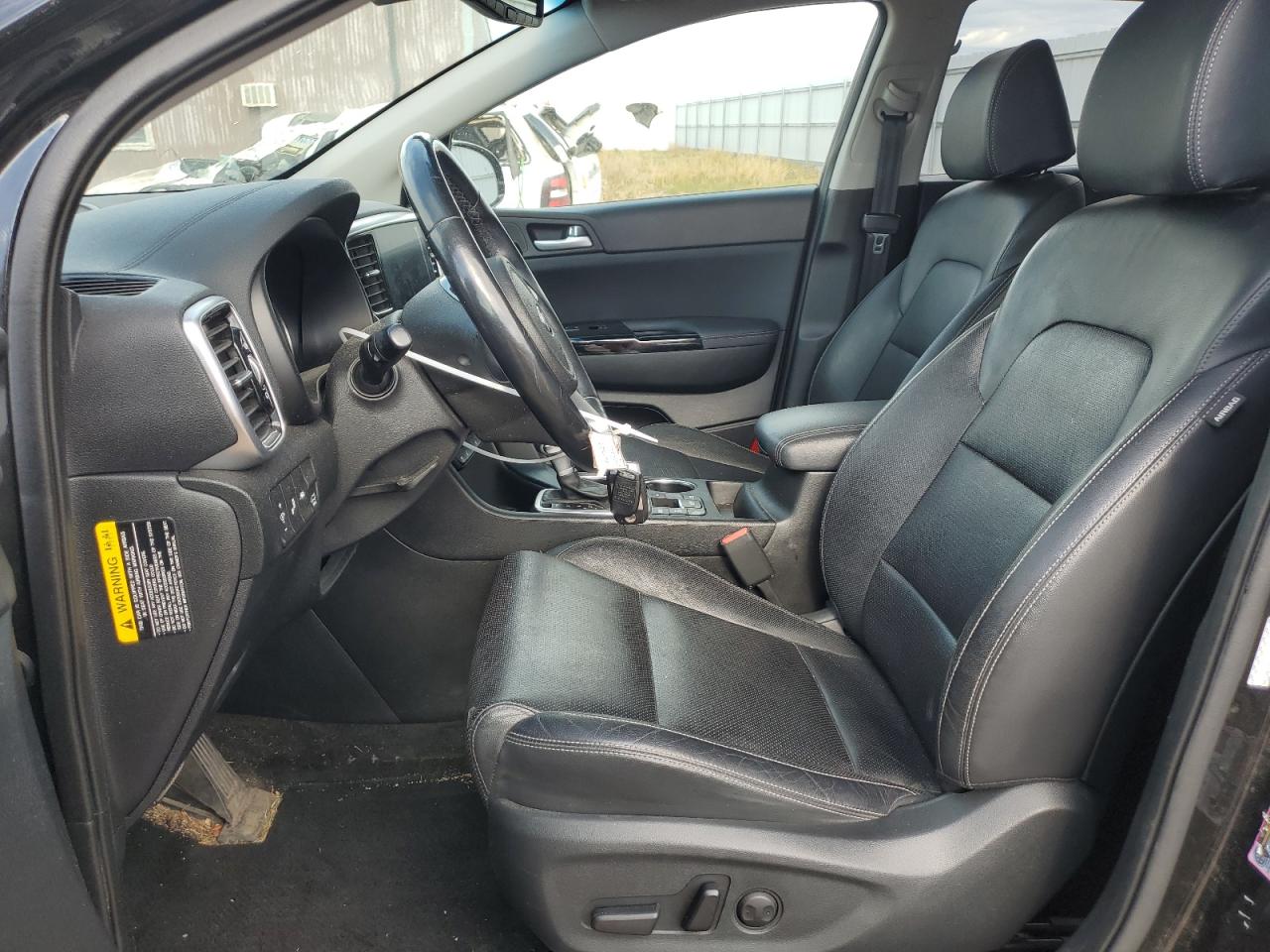 2020 KIA Sportage VIN KNDPNCAC1L7684823 Copart auction photo, front end / rejected repair damage thumbnail 7
