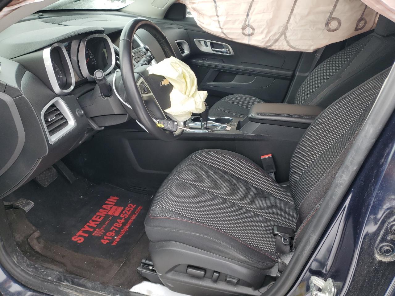 2016 Chevrolet Equinox VIN 2GNALCEK4G6310524 Copart auction photo, front end damage thumbnail 7