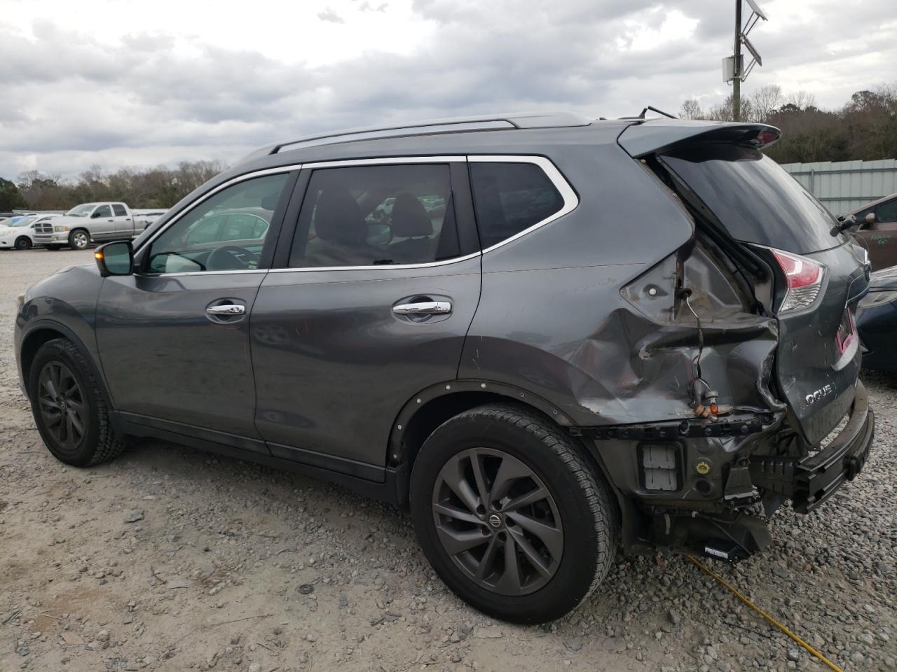 2016 Nissan Rogue VIN 5N1AT2MT3GC836319 Copart auction photo, rear end damage thumbnail 2