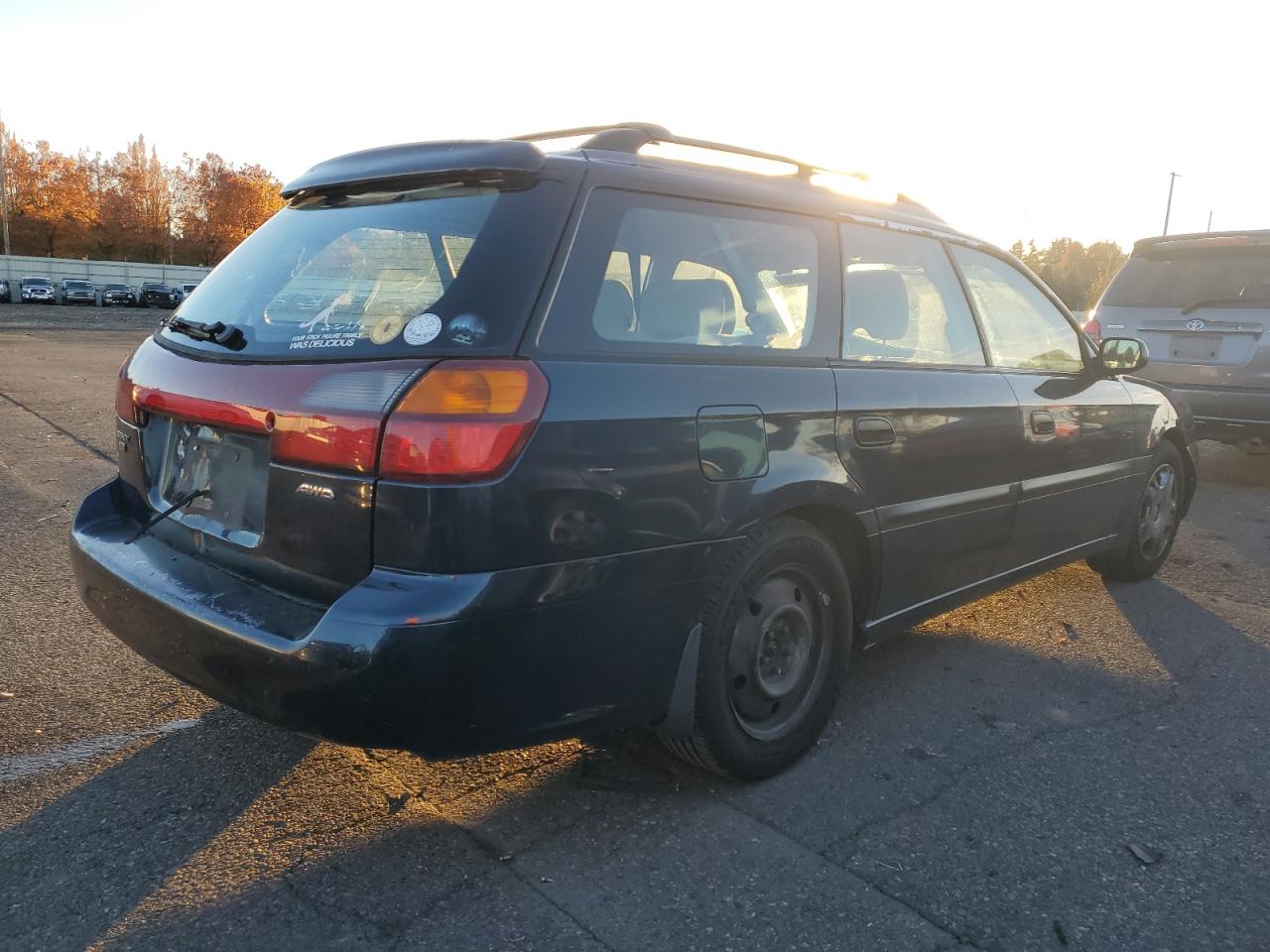 2001 Subaru Legacy VIN 4S3BH635017306331 Copart auction photo, all over / undercarriage damage thumbnail 3