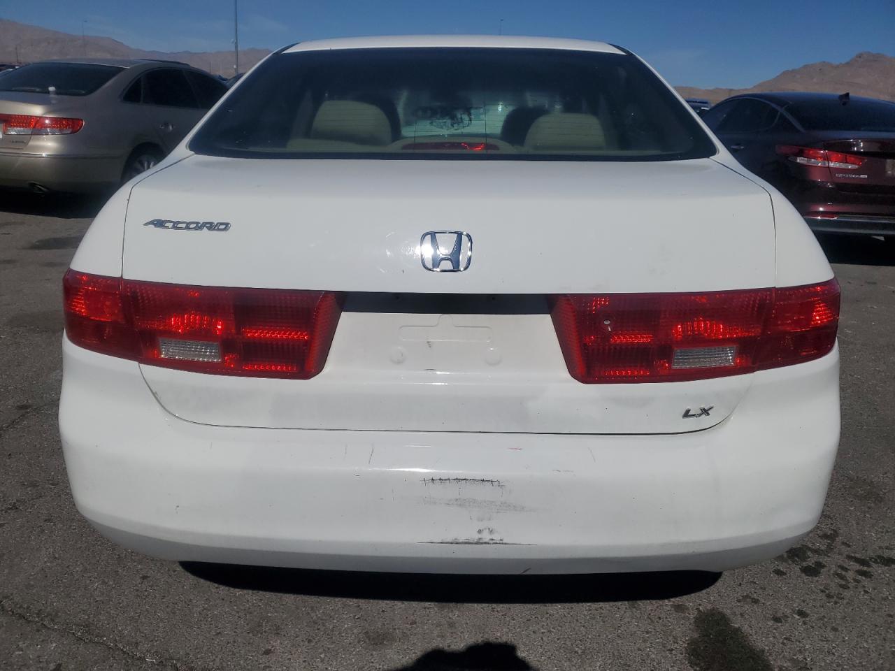 2005 Honda Accord VIN 1HGCM55745A109942 Copart auction photo, front end damage thumbnail 6
