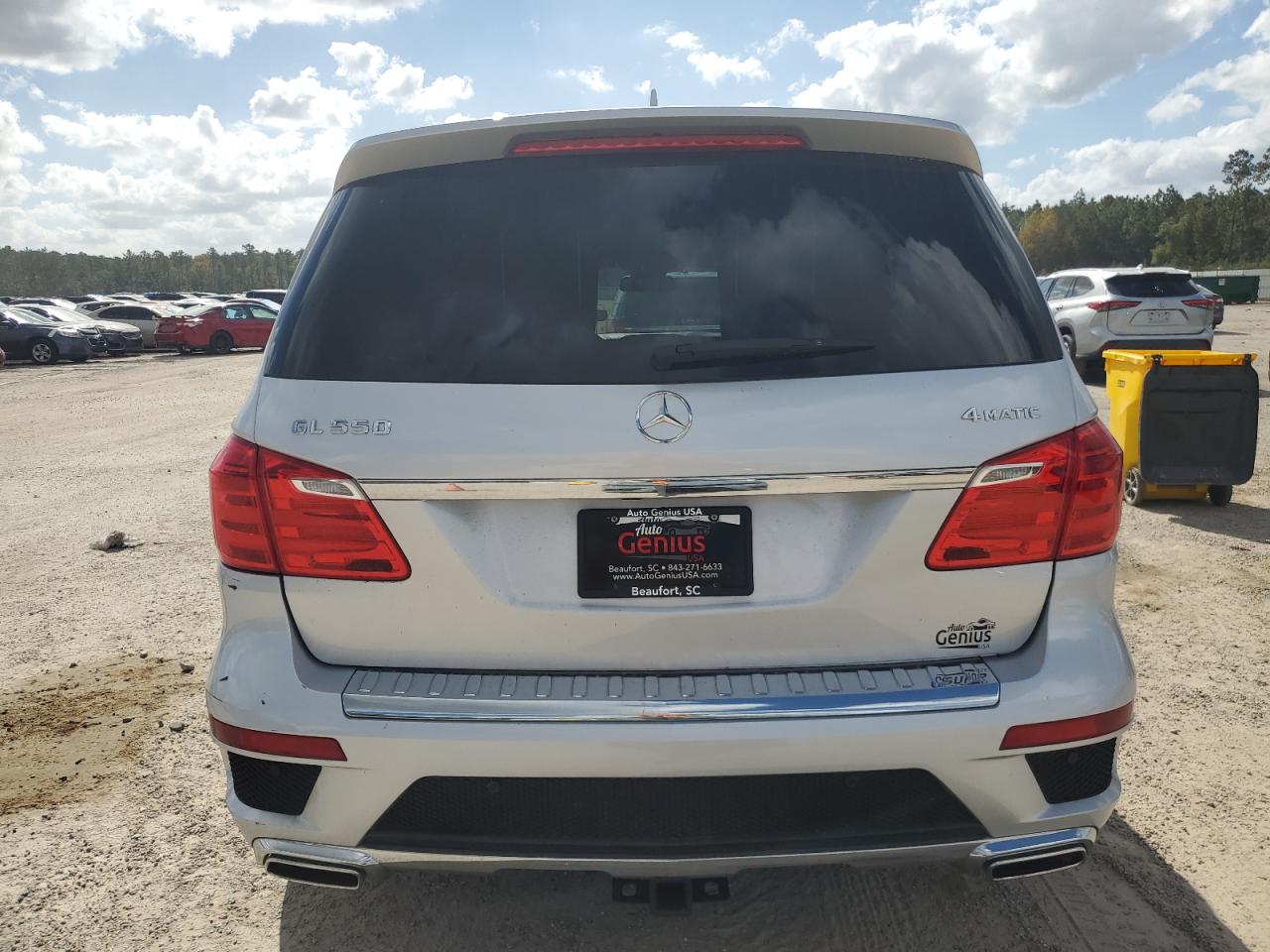 2015 Mercedes-Benz GL-klasse VIN 4JGDF7DE8FA566663 Copart auction photo, front end damage thumbnail 6