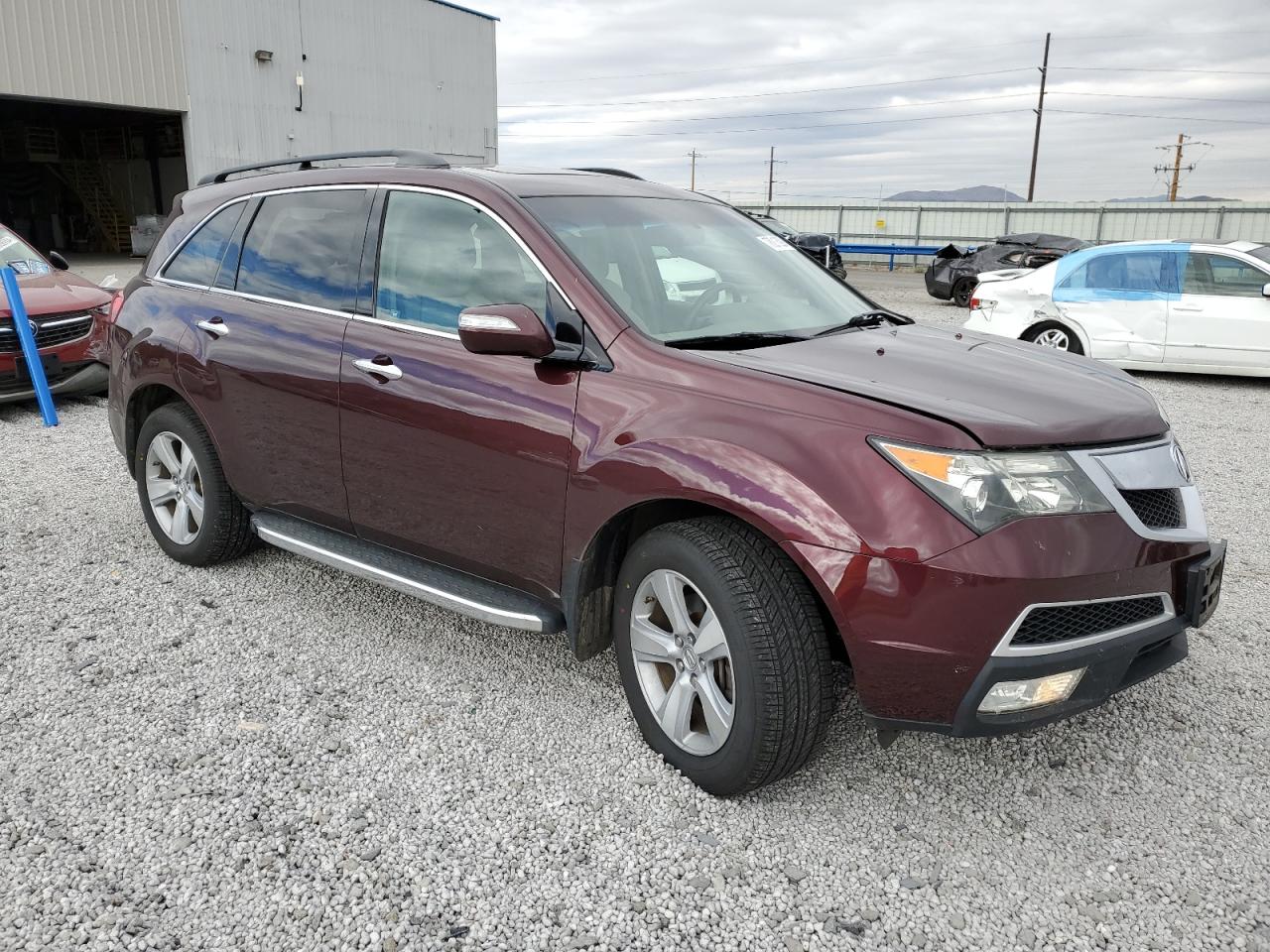 2010 Acura MDX VIN 2HNYD2H63AH525329 Copart auction photo, rear end damage thumbnail 4