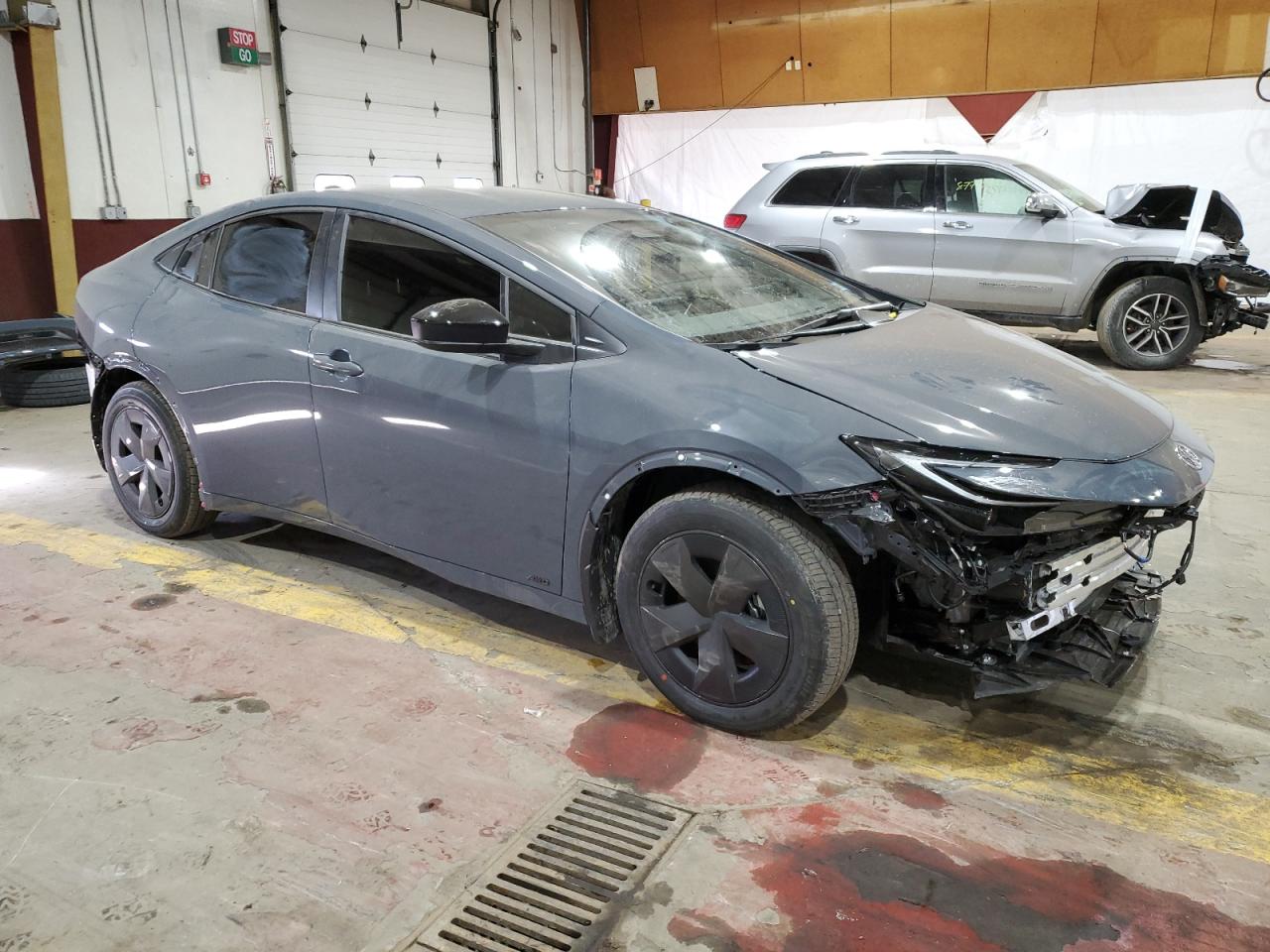2024 Toyota Prius VIN JTDADABU2R3020471 Copart auction photo, all over damage thumbnail 4