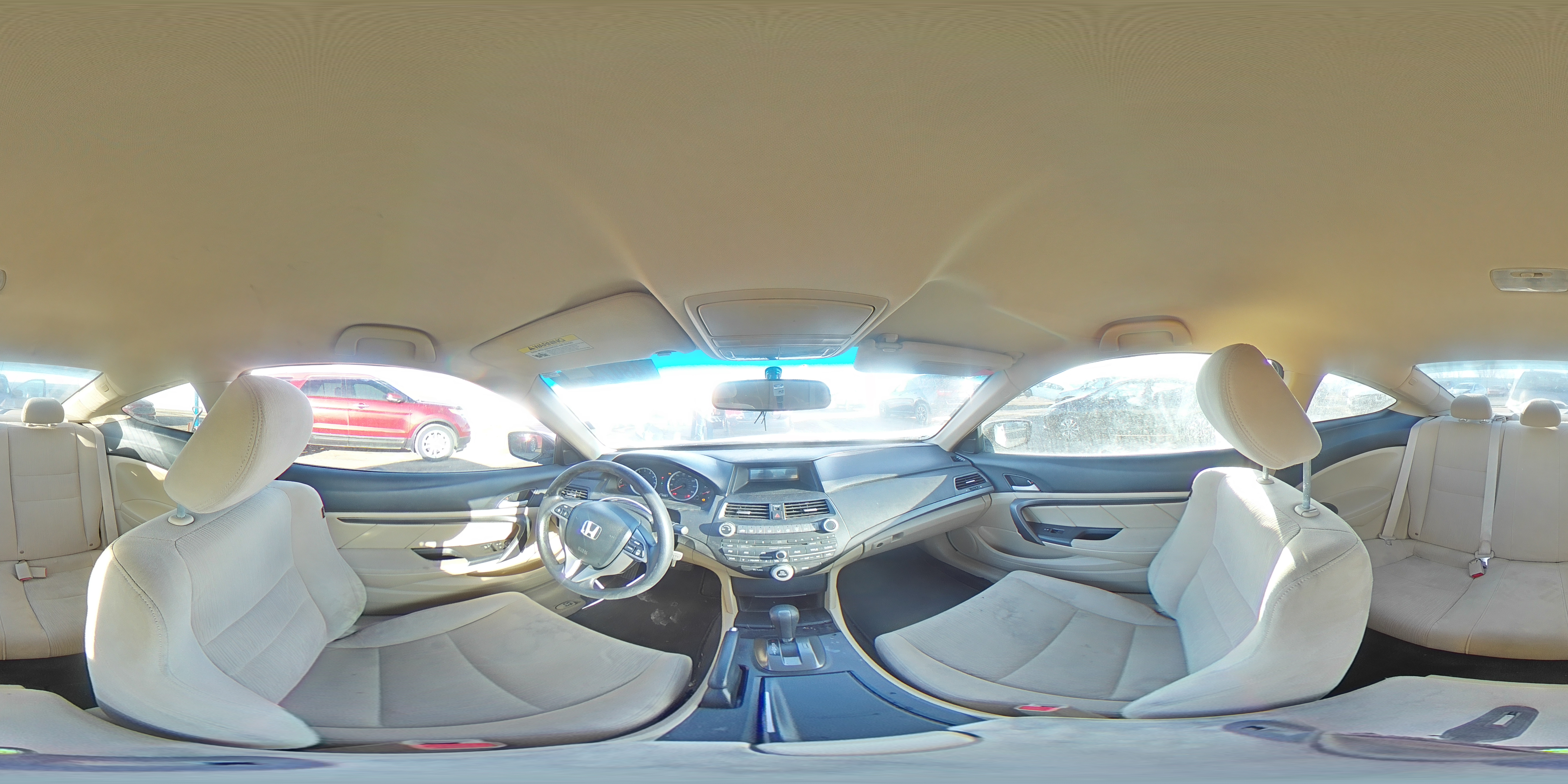 2012 Honda Accord VIN 1HGCS1B37CA022520 Copart auction photo, front end / hail damage thumbnail 15