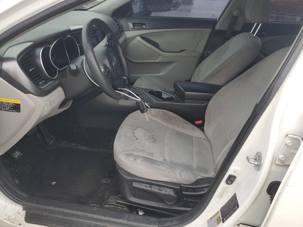 2015 KIA Optima VIN KNAGM4A70F5576329 Copart auction photo, rear end / side damage thumbnail 7