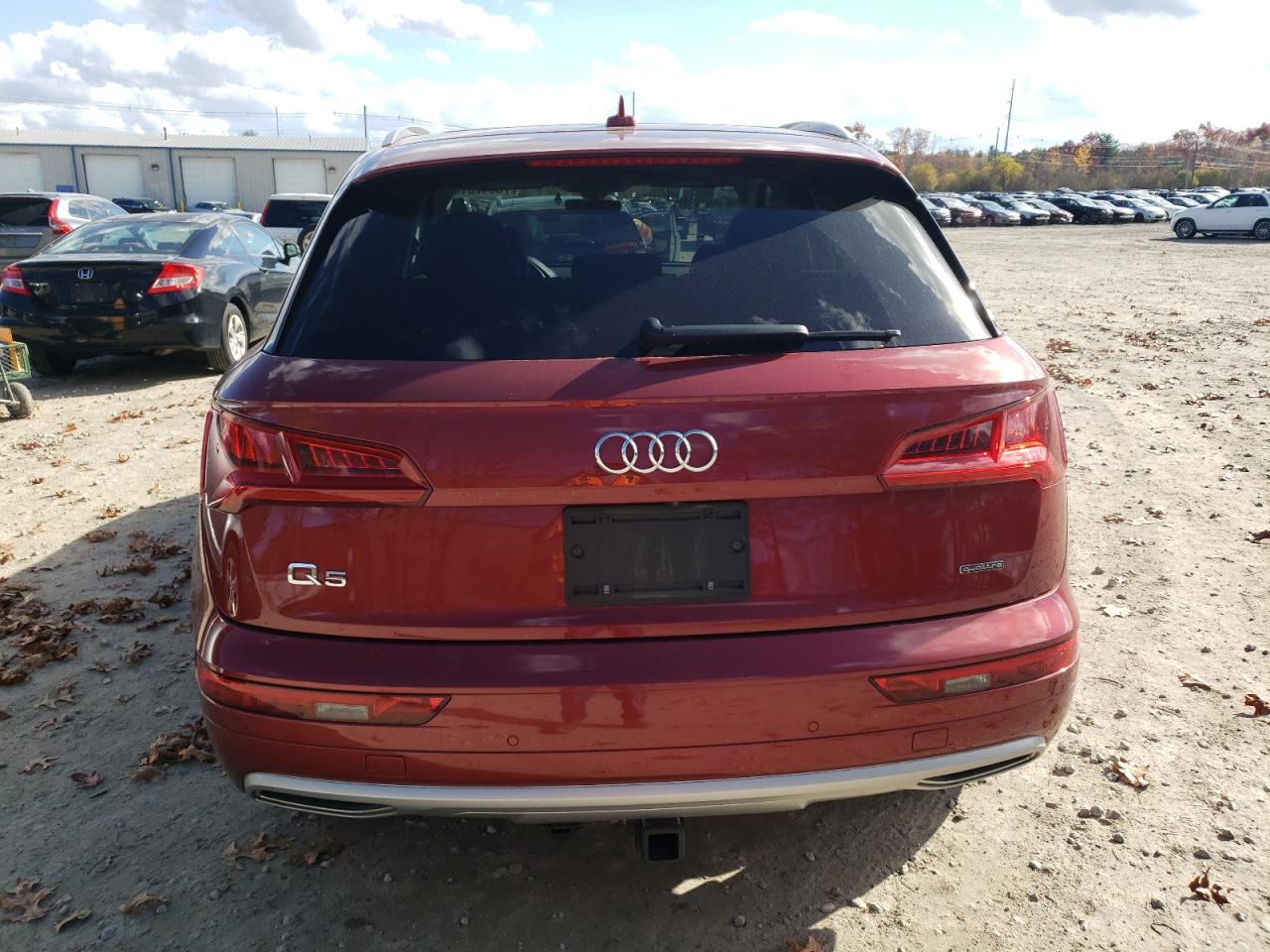 2020 Audi Q5 VIN WA1BNAFY3L2044977 Copart auction photo, side / minor dent/scratches damage thumbnail 6