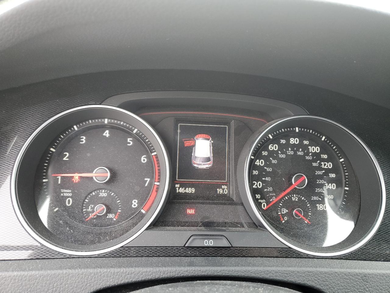 2015 Volkswagen GTI VIN 3VW547AU8FM097231 Copart auction photo, rear end / minor dent/scratches damage thumbnail 9