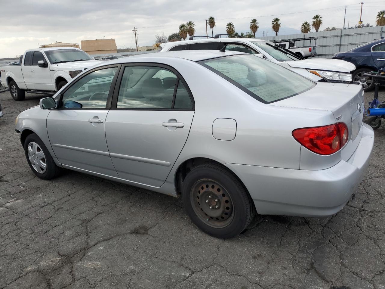 2006 Toyota Corolla VIN JTDBR32E060076030 Copart auction photo, front end / side damage thumbnail 2