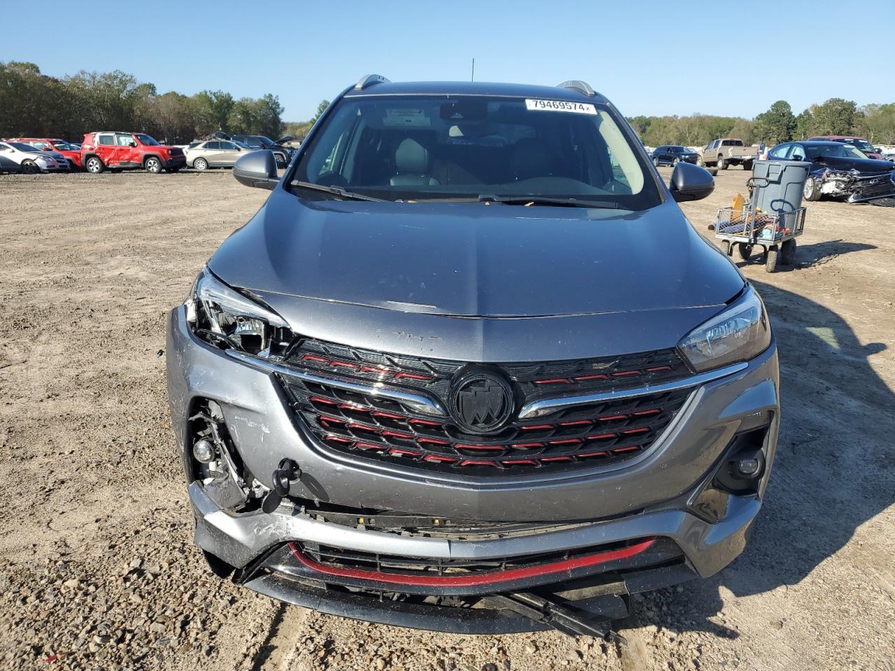 2021 Buick Encore VIN KL4MMBS27MB051029 Copart auction photo, front end / minor dent/scratches damage thumbnail 5