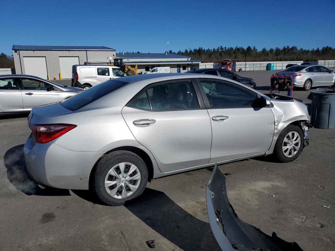 2017 Toyota Corolla VIN 2T1BURHEXHC894110 Copart auction photo, front end damage thumbnail 3
