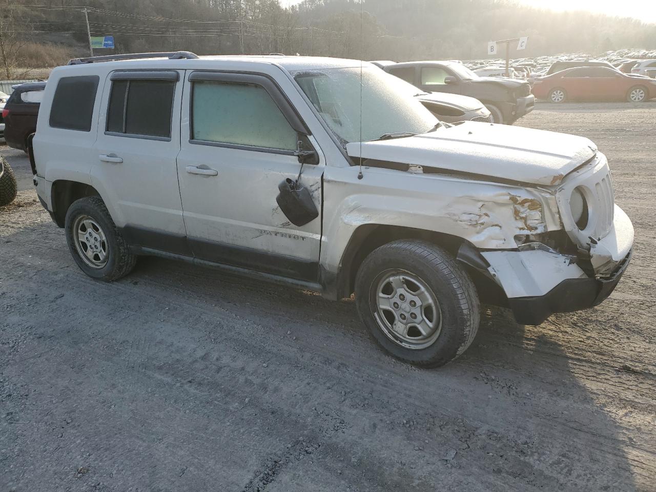 2011 Jeep Liberty (Patriot) VIN 1J4NF1GB3BD180128 Copart auction photo, all over damage thumbnail 4