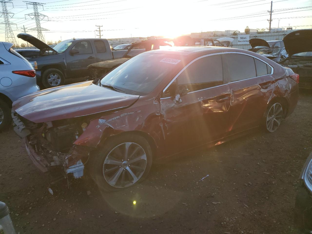 2016 Subaru Legacy VIN 4S3BNAN67G3020610