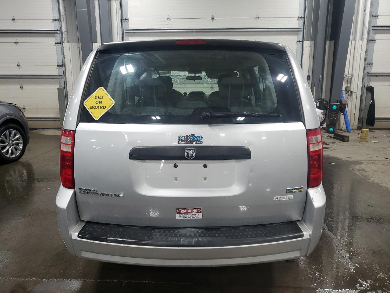2008 Dodge Caravan VIN 1D8HN44H38B147989 Copart auction photo, front end damage thumbnail 6
