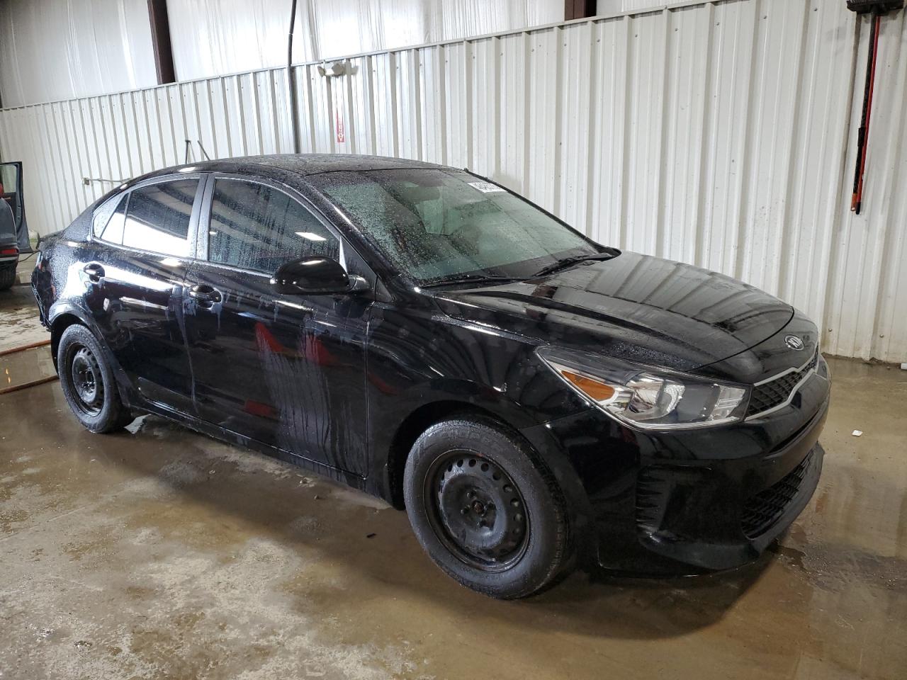 2019 KIA Rio VIN 3KPA24ABXKE218284 Copart auction photo, rear end damage thumbnail 4