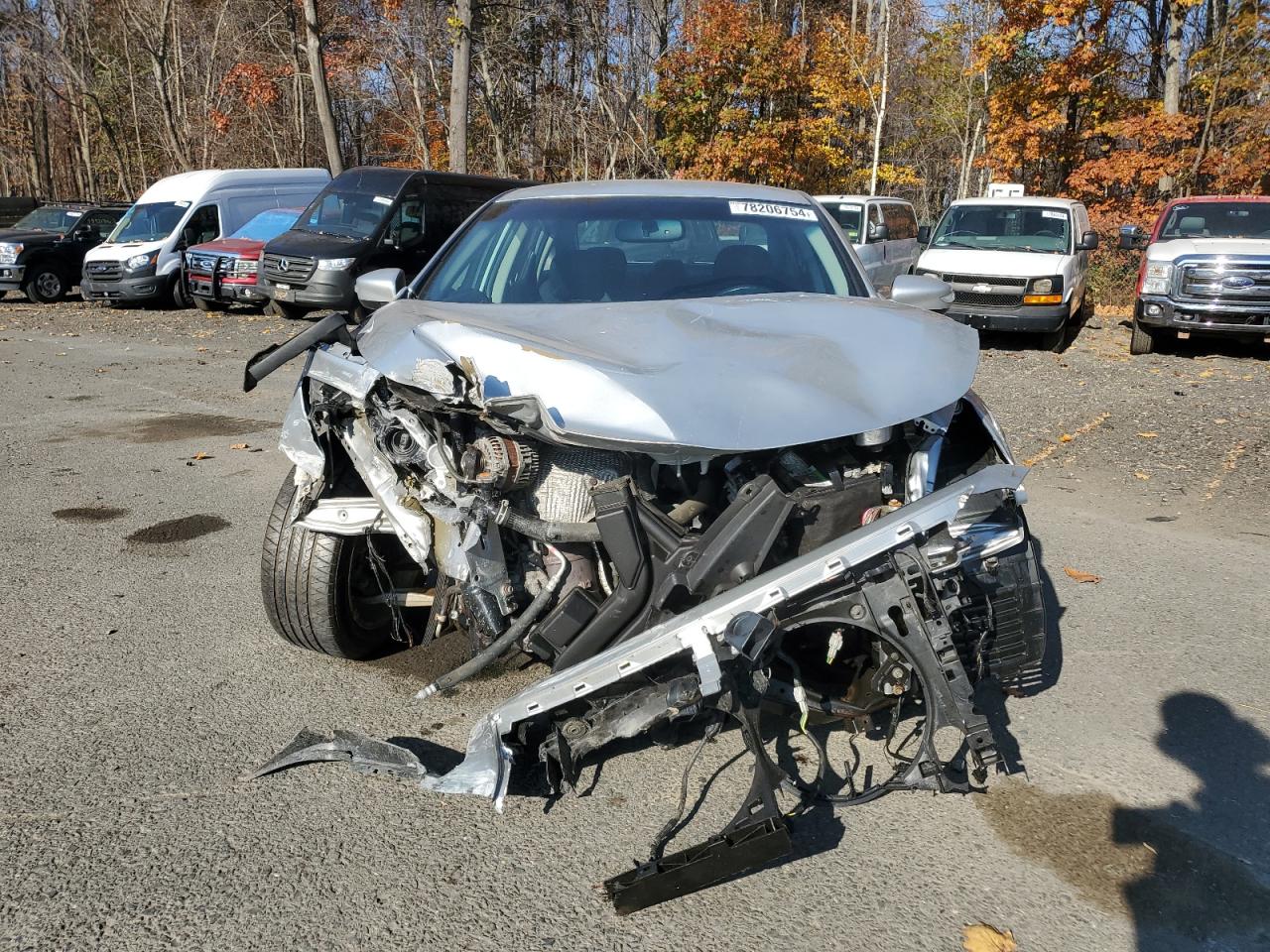 2015 Nissan Altima VIN 1N4AL3AP3FN887653 Copart auction photo, front end / rear end damage thumbnail 5