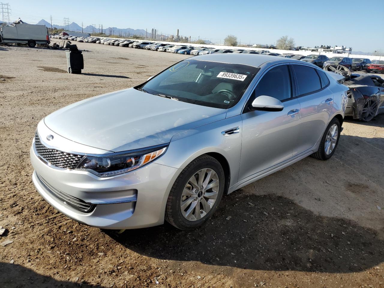 2016 KIA Optima VIN 5XXGU4L33GG058449