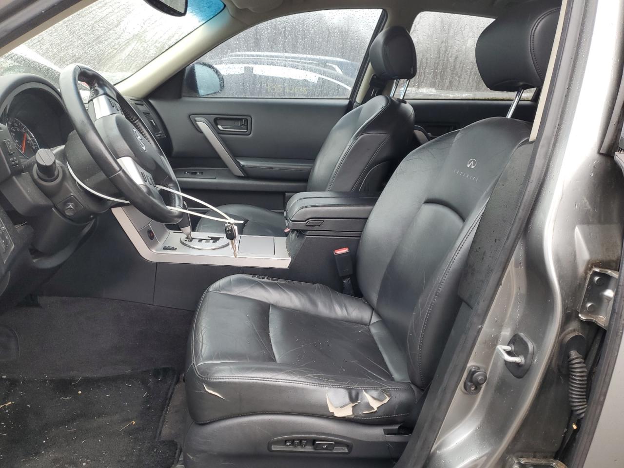2004 Infiniti FX VIN JNRAS08W94X219236 Copart auction photo, front end / minor dent/scratches damage thumbnail 7