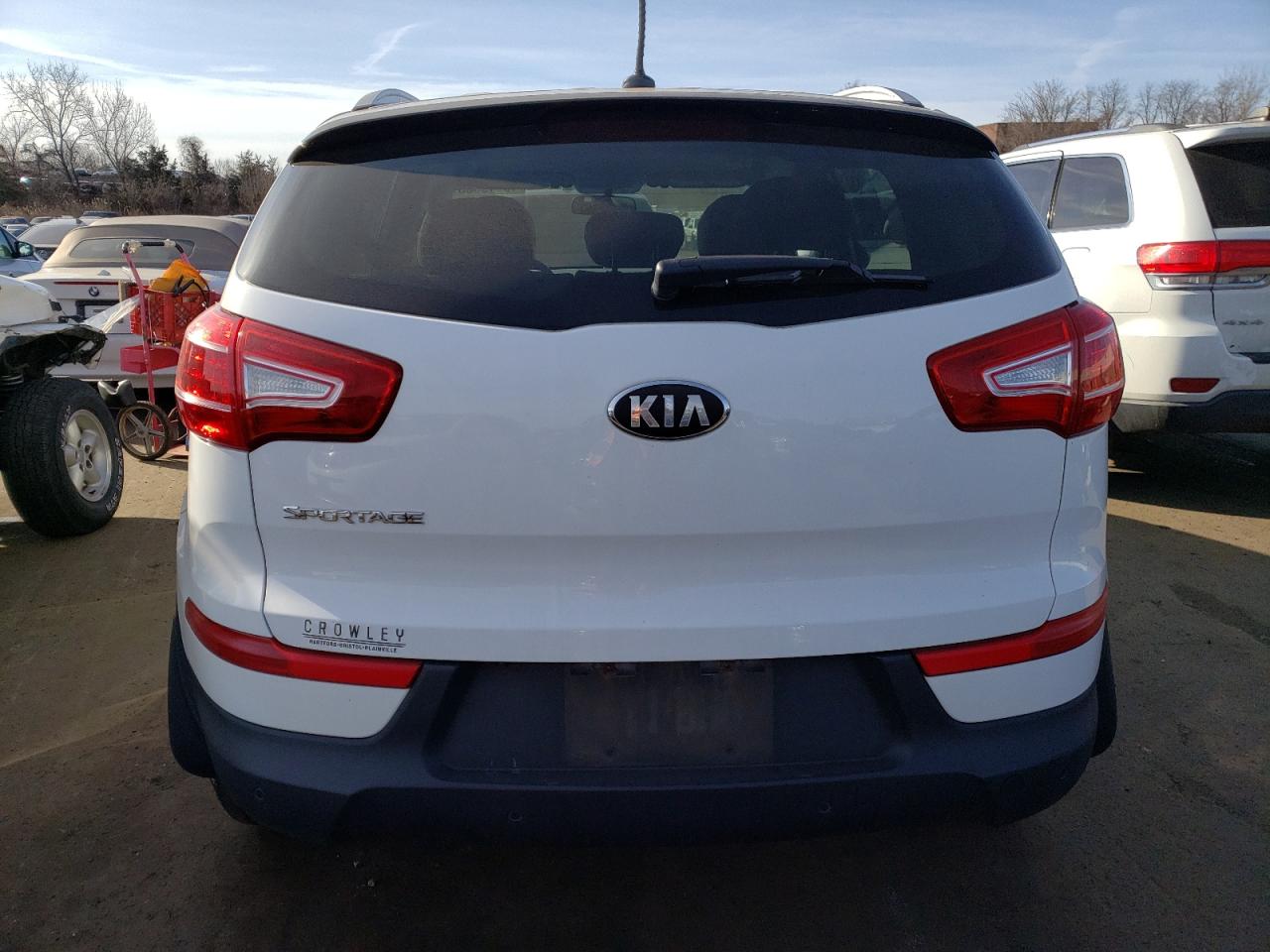 2013 KIA Sportage VIN KNDPB3A22D7423590 Copart auction photo, front end / minor dent/scratches damage thumbnail 6