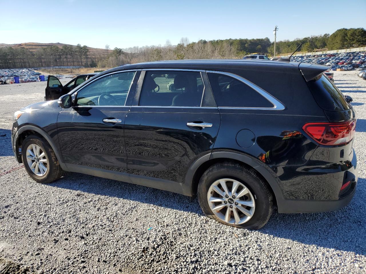 2019 KIA Sorento VIN 5XYPG4A39KG502710 Copart auction photo, front end / mechanical damage thumbnail 2