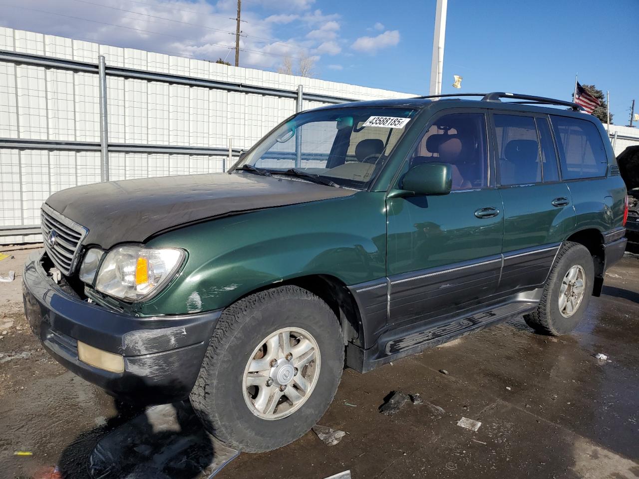 1999 Lexus LX VIN JT6HT00W0X0069481