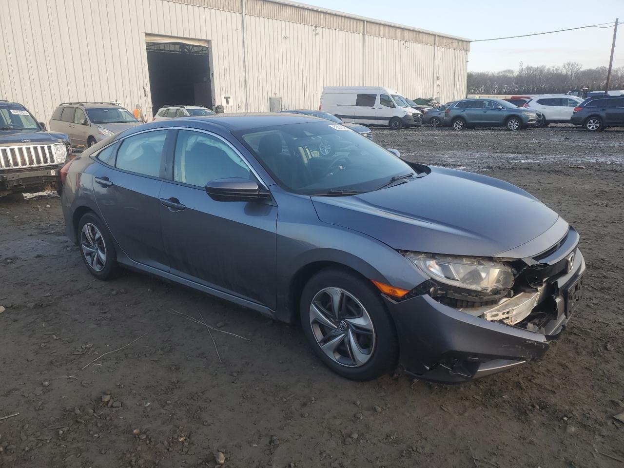 2019 Honda Civic VIN 2HGFC2F68KH558512 Copart auction photo, front end damage thumbnail 5