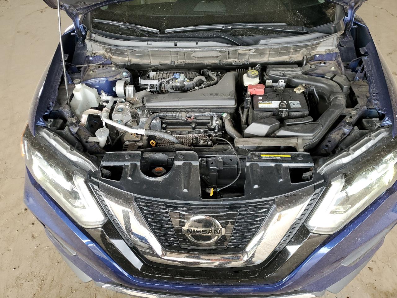 2017 Nissan Rogue VIN JN8AT2MT2HW152970 Copart auction photo, rear end damage thumbnail 11