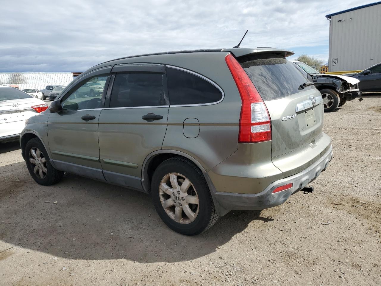 2007 Honda CR-V VIN JHLRE38587C056211 Copart auction photo, normal wear damage thumbnail 2