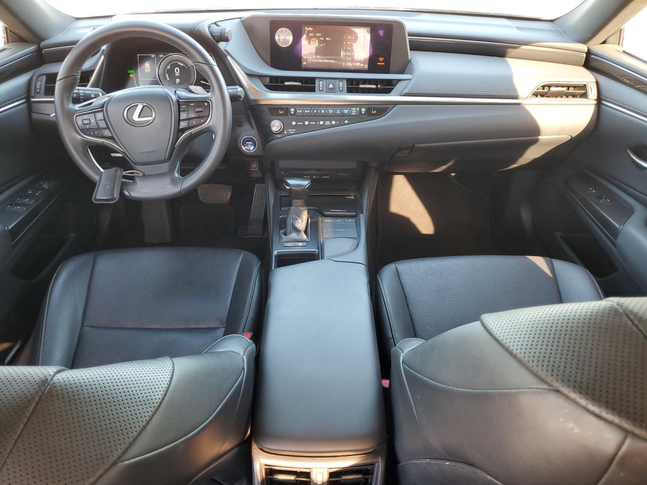 2021 Lexus ES VIN 58ACA1C14MU005032 Copart auction photo, top/roof / rear end damage thumbnail 8