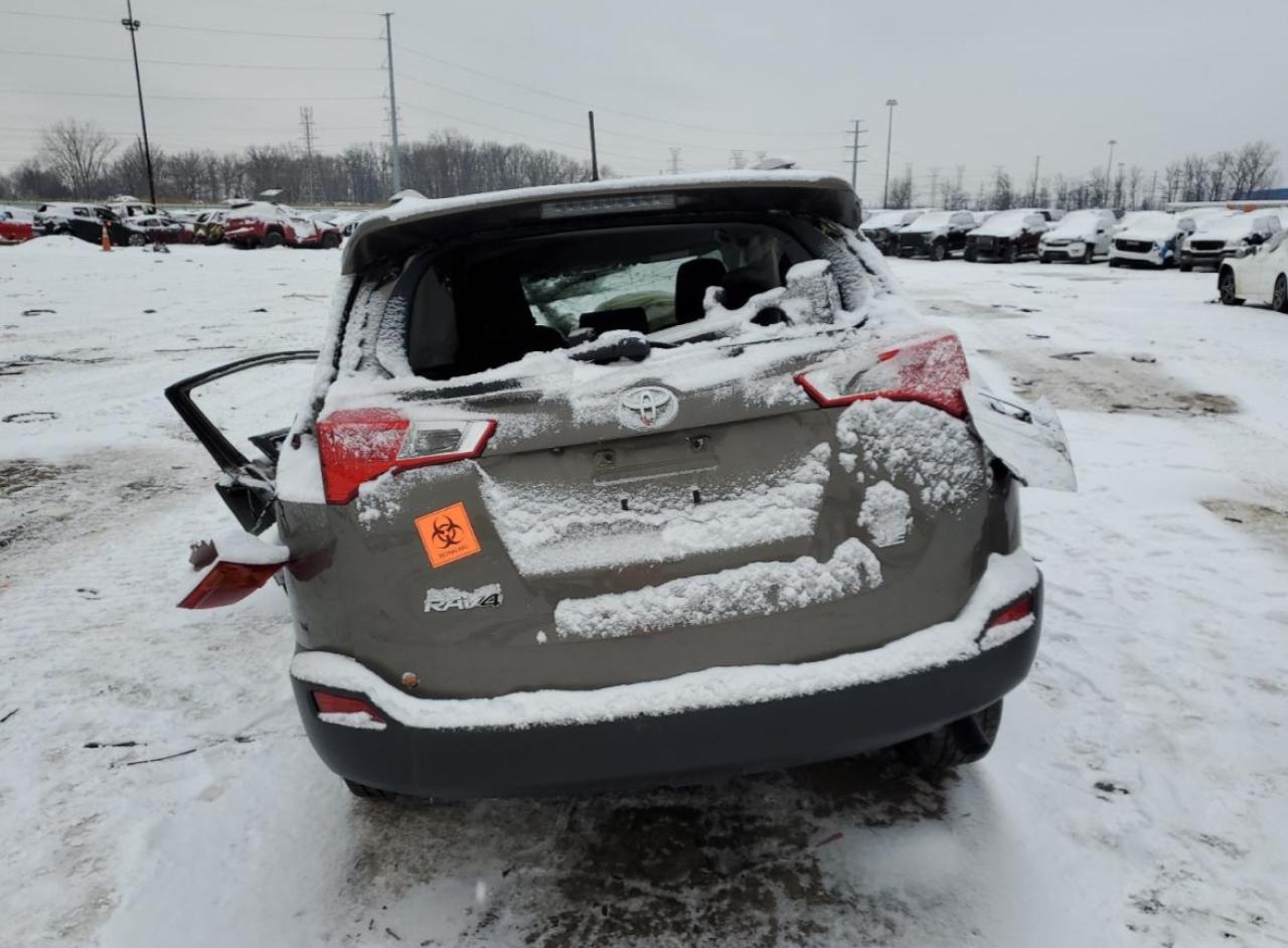 2014 Toyota RAV 4 VIN JTMZFREV7ED036203 Copart auction photo, rollover damage thumbnail 6