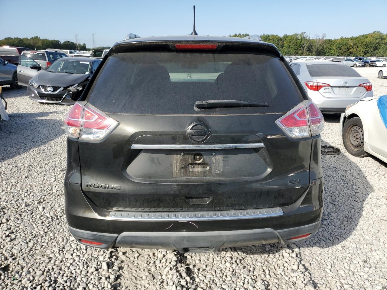 2015 Nissan Rogue VIN KNMAT2MT2FP520373 Copart auction photo, front end damage thumbnail 6