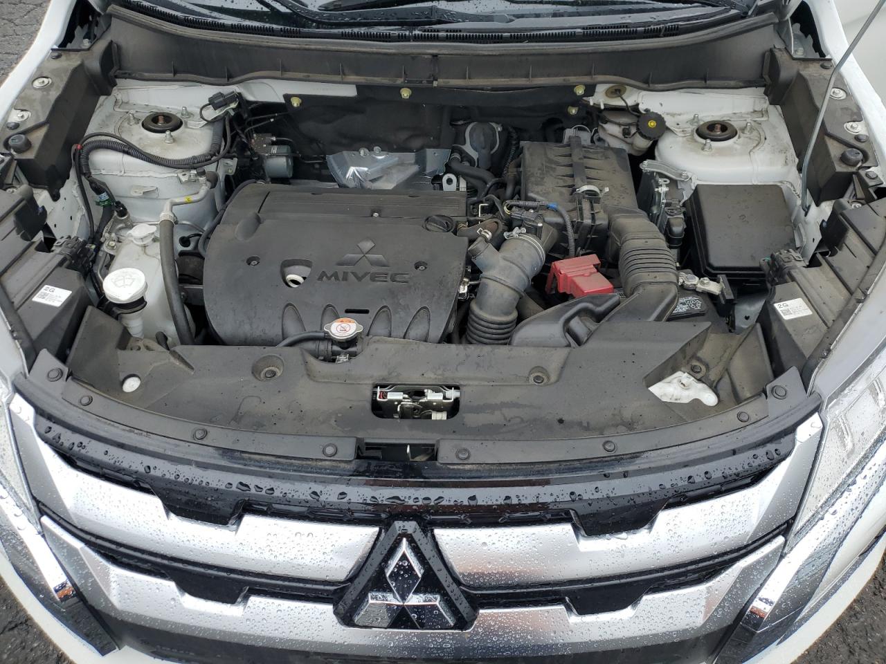 2021 Mitsubishi Outlander VIN JA4APVAU6MU002536 Copart auction photo, rear end / partial repair damage thumbnail 12