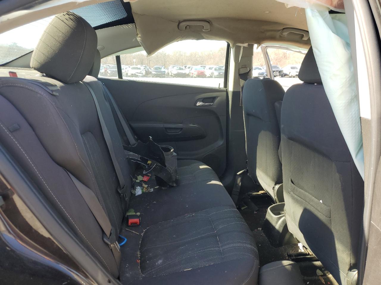 2015 Chevrolet Sonic VIN 1G1JC5SH5F4108751 Copart auction photo, front end damage thumbnail 10