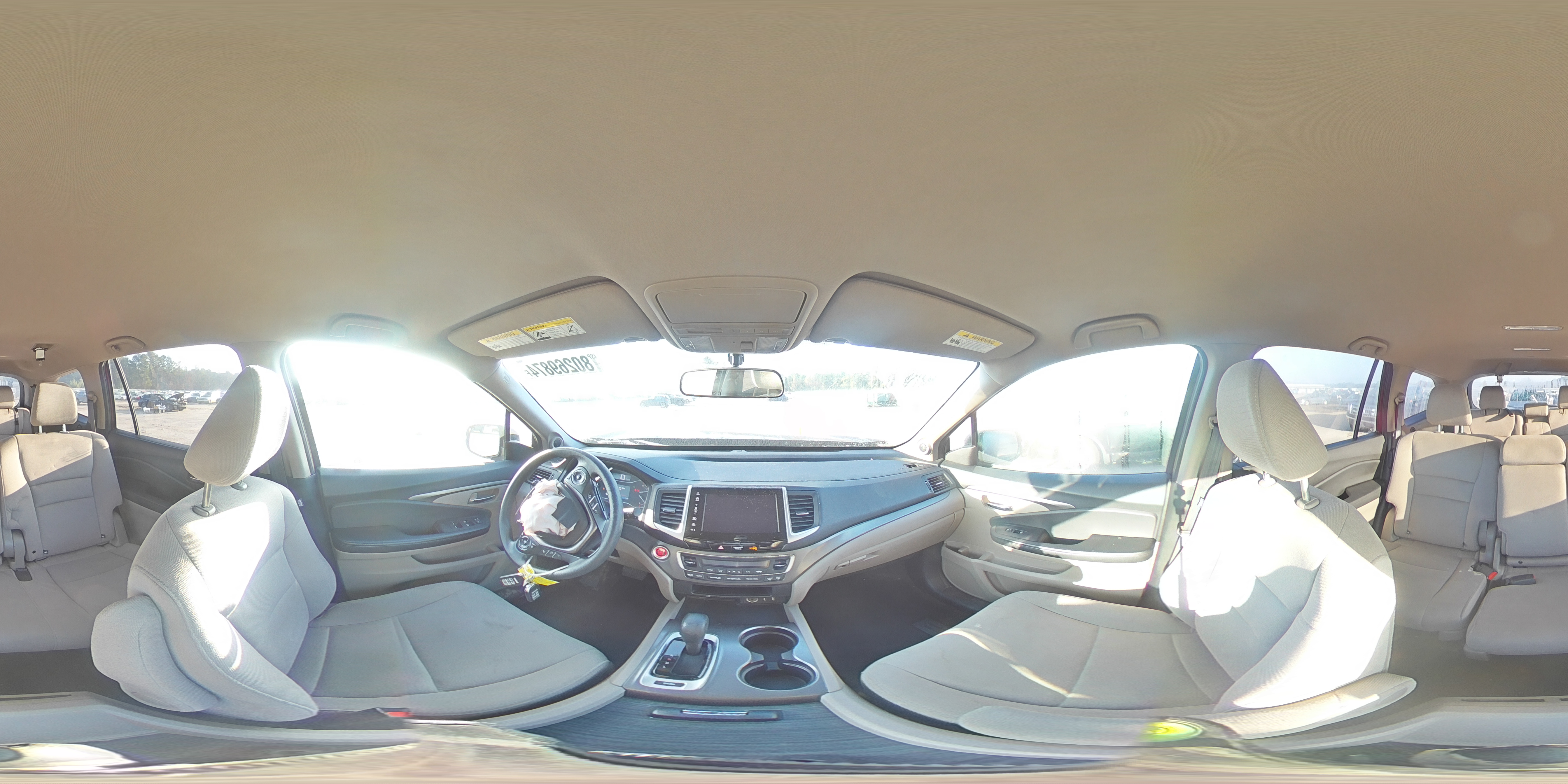 2018 Honda Pilot VIN 5FNYF5H3XJB004024 Copart auction photo, front end damage thumbnail 14