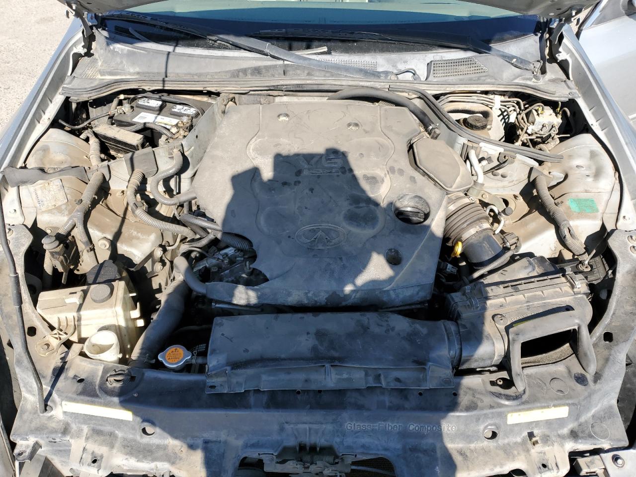 2004 Infiniti G VIN JNKCV51EX4M615299 Copart auction photo, side / front end damage thumbnail 11