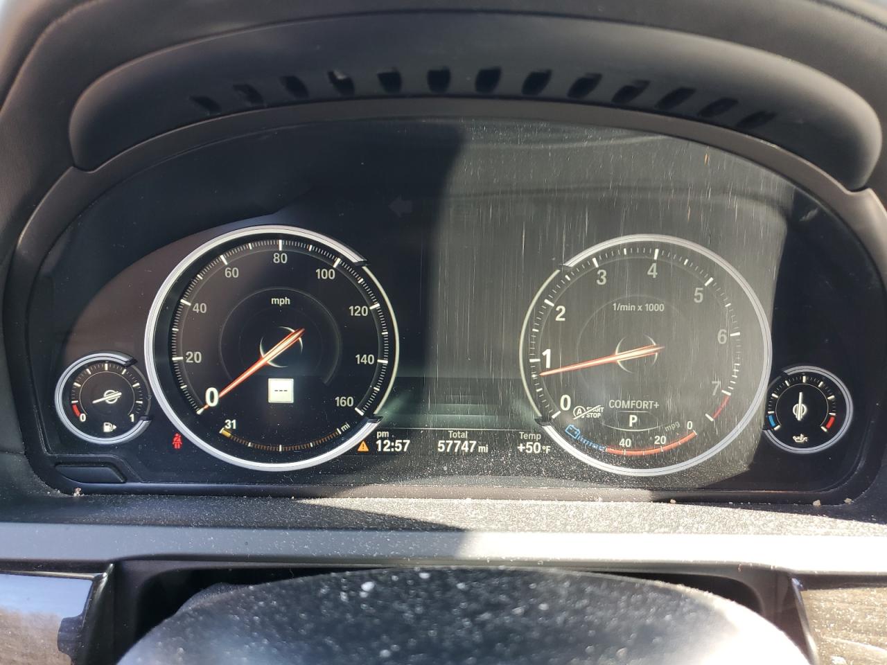 2015 BMW 7er VIN WBAYF8C55FD655437 Copart auction photo, front end / minor dent/scratches damage thumbnail 9