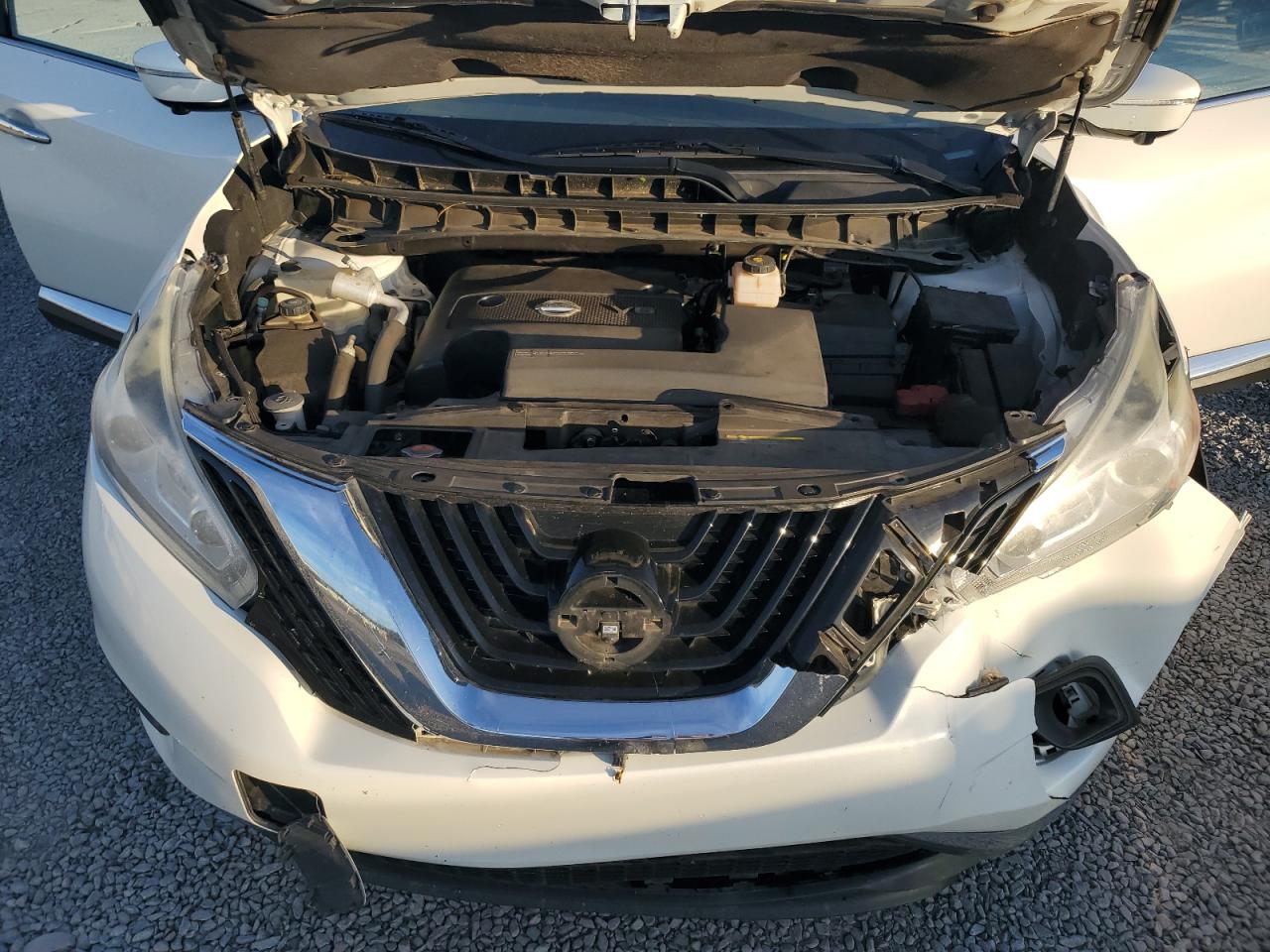 2015 Nissan Murano VIN 5N1AZ2MG4FN233383 Copart auction photo, front end damage thumbnail 12