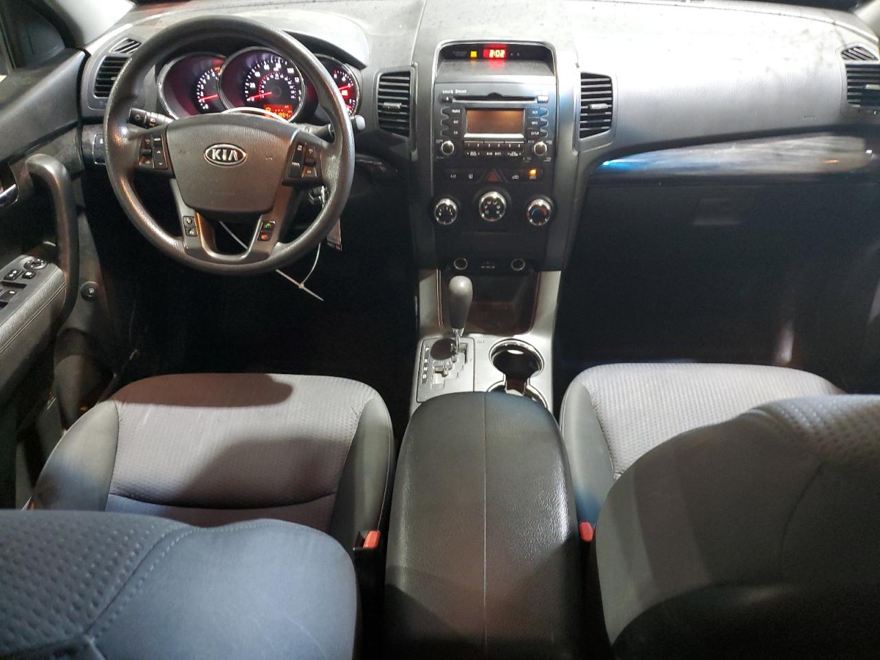 2012 KIA Sorento VIN 5XYKT3A16CG233999 Copart auction photo, side / front end damage thumbnail 8