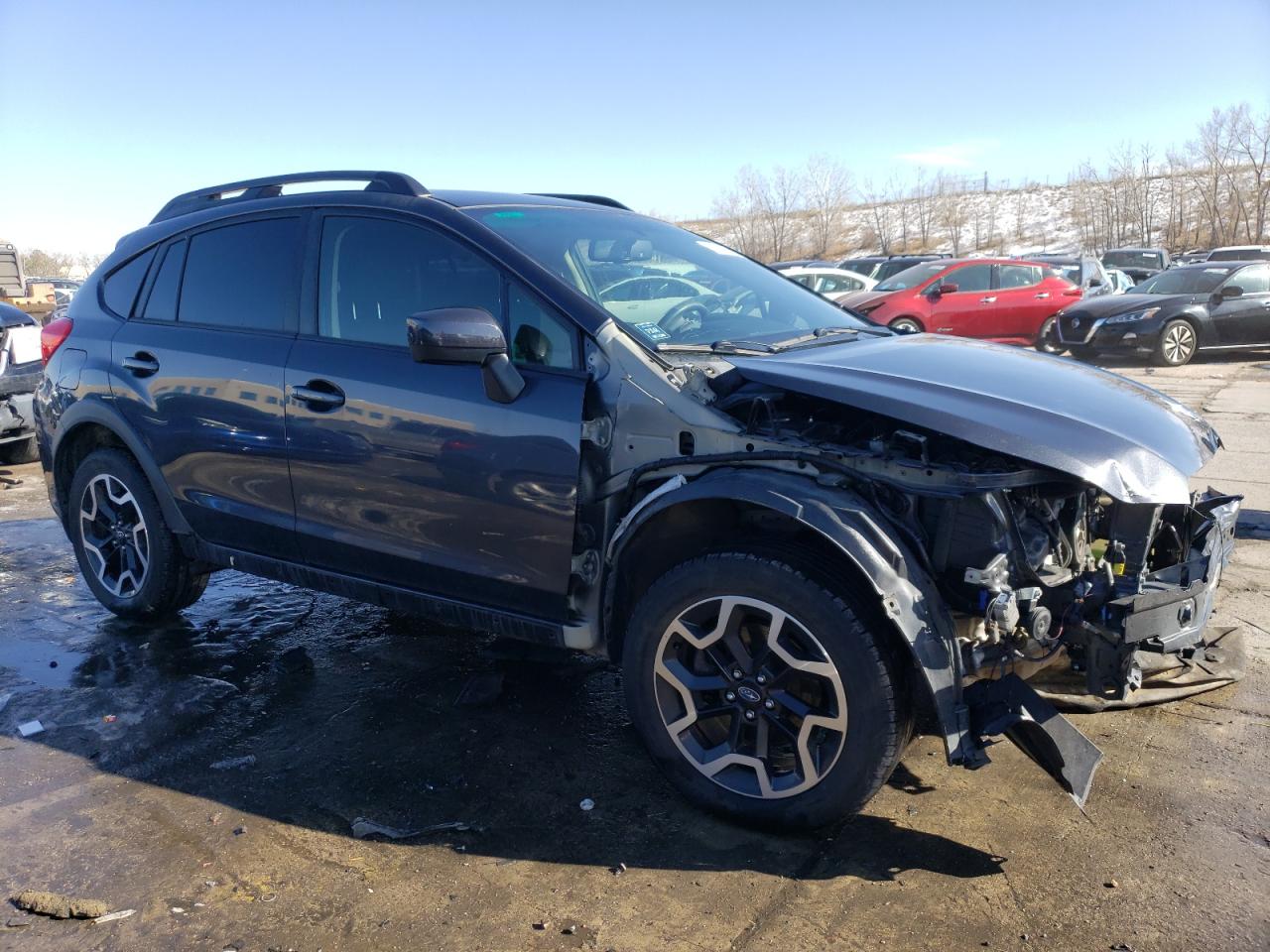 2016 Subaru XV VIN JF2GPABC7G8332991 Copart auction photo, front end / hail damage thumbnail 4