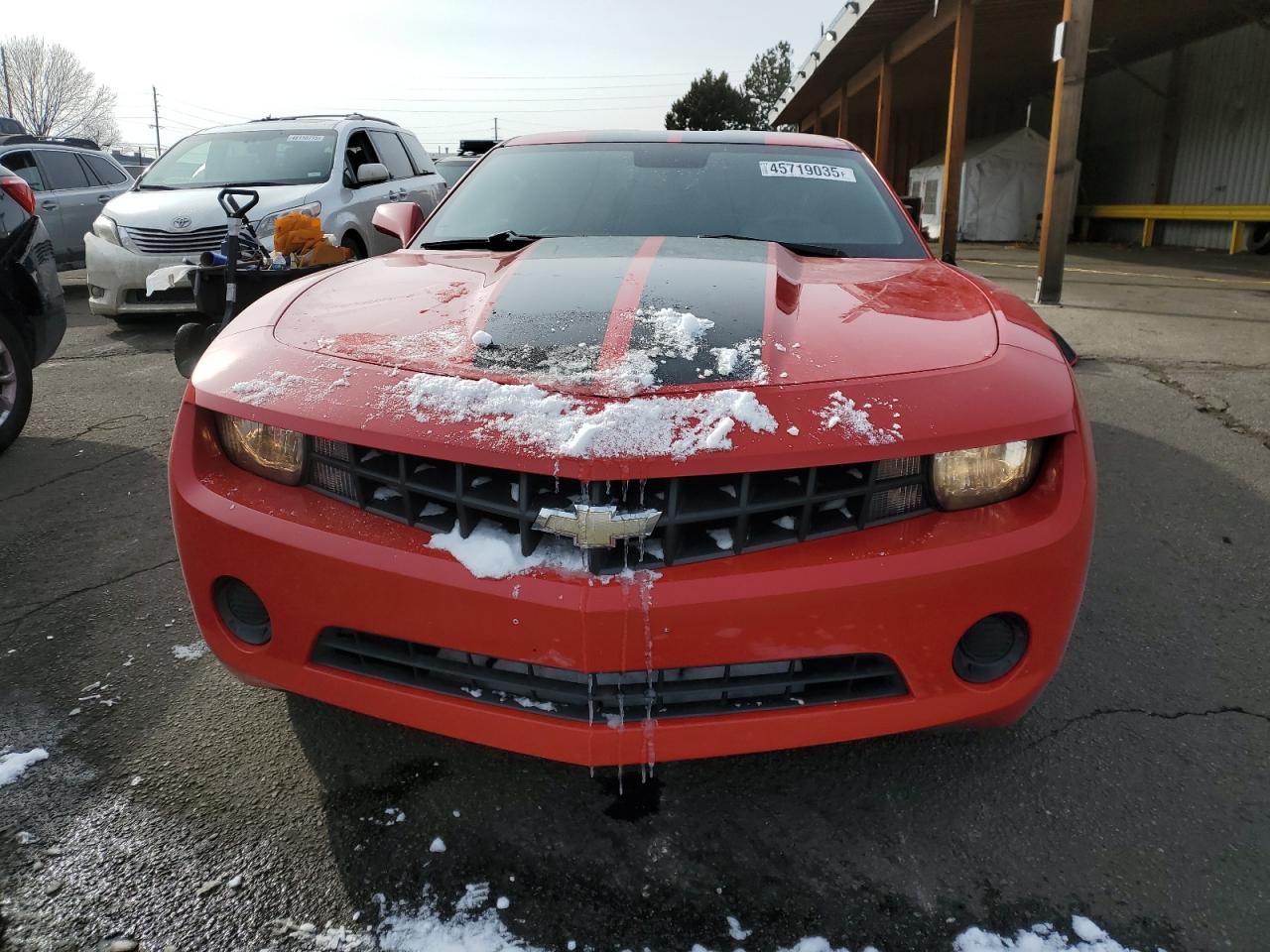 2010 Chevrolet Camaro VIN 2G1FE1EV2A9175906 Copart auction photo, rear end damage thumbnail 5
