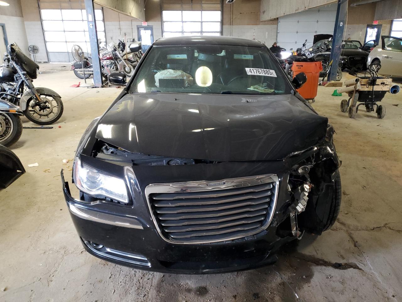 2014 Chrysler 300 VIN 2C3CCAAG6EH136453 Copart auction photo, front end / mechanical damage thumbnail 5
