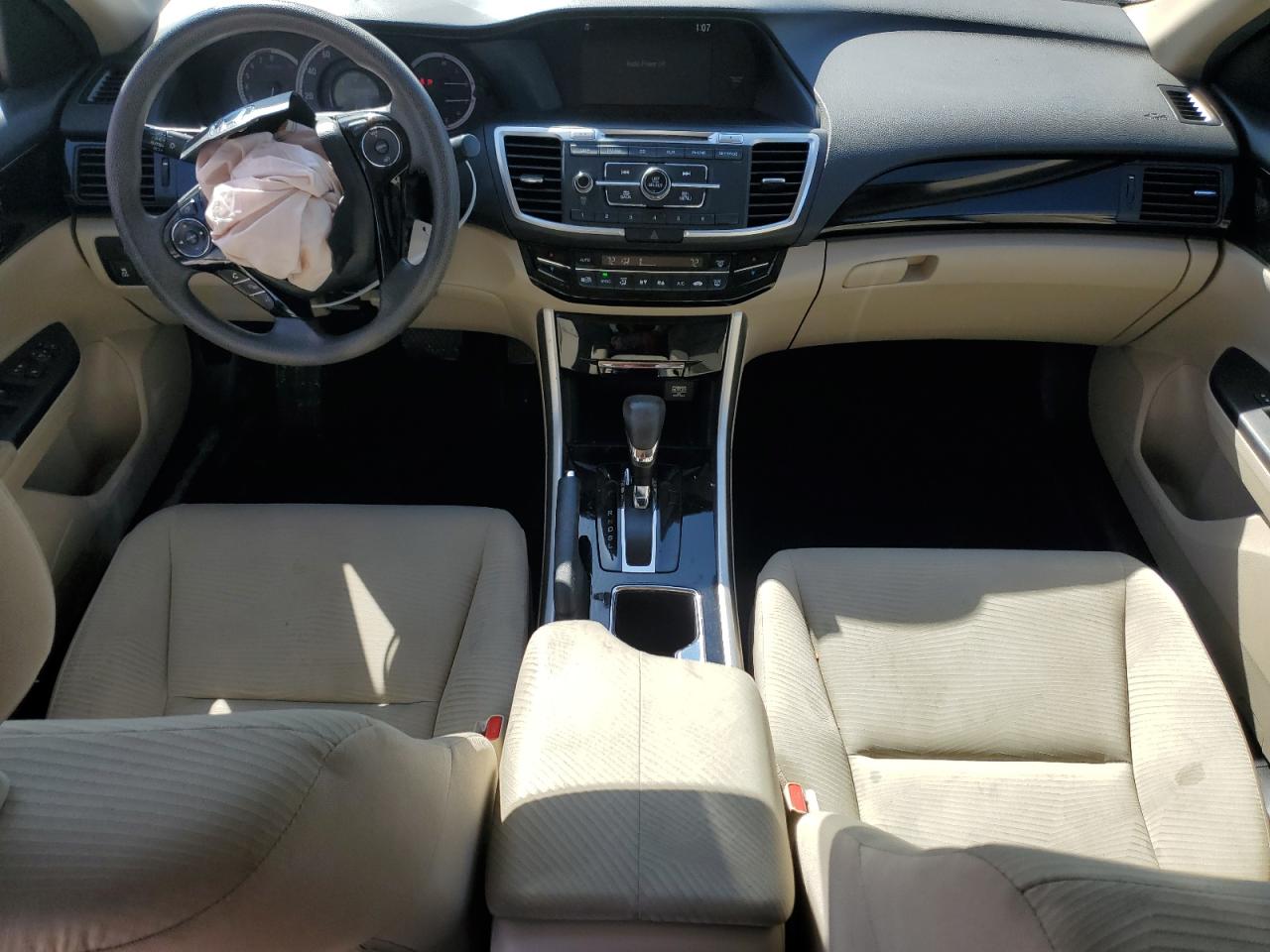 2017 Honda Accord VIN 1HGCR2F3XHA301804 Copart auction photo, front end damage thumbnail 8
