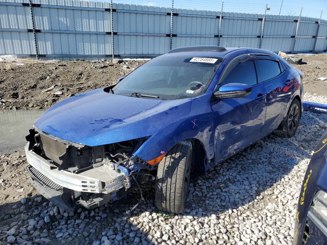 2017 Honda Civic VIN SHHFK7H78HU233344